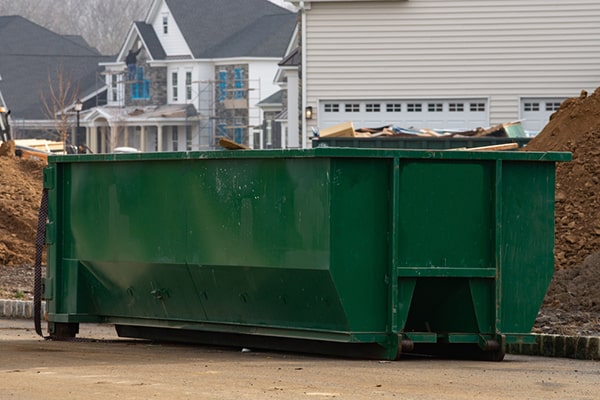 there may be certain restrictions on the placement of construction dumpsters, but we can work with you to find a suitable location